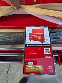 HUSKY 52"IN WORKBENCH CABINET NEW