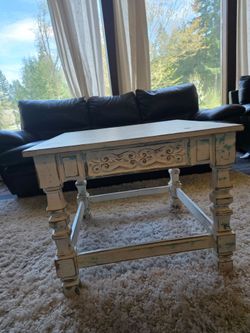 Vintage style coffee table