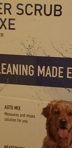 NIB/ Hoover Steam Cleaner.