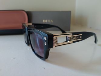 Dita Grandmaster Seven Gold Black Luxury Sunglasses
