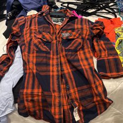 Superdry Plaid Shirt  Sz Small  $15