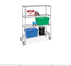 Uline Shelves with wheels