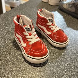 Red Toddler Vans