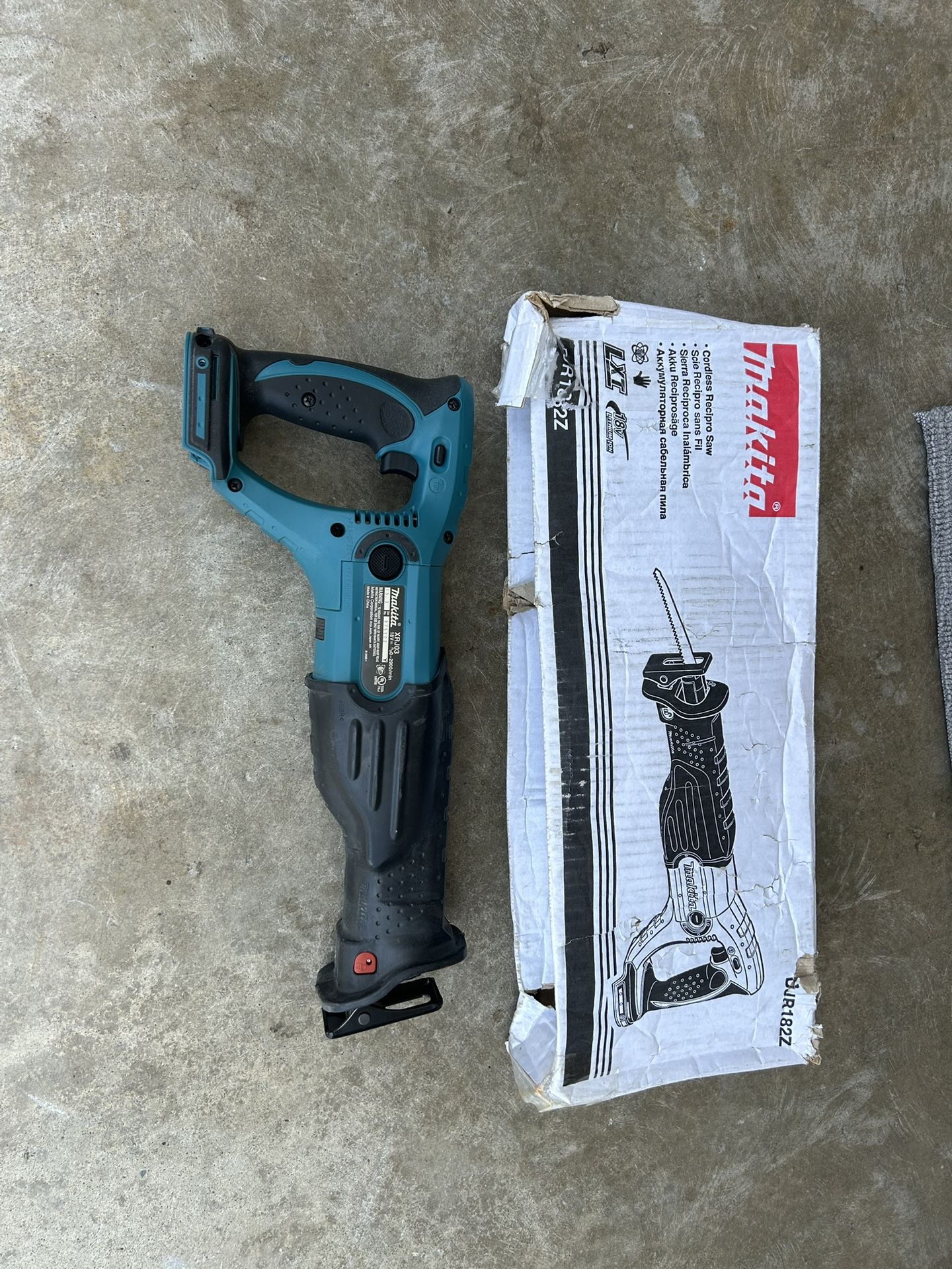New Makita Reciprocating Saw