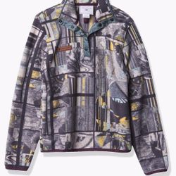 NWT Teen girls Tg boulder fleece,retro static  color size Large