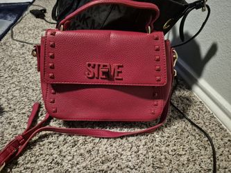Red Steve Madden Studden Cross Body Purse 