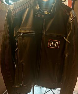 Harley Davidson Genuine leather Jacket -Medium