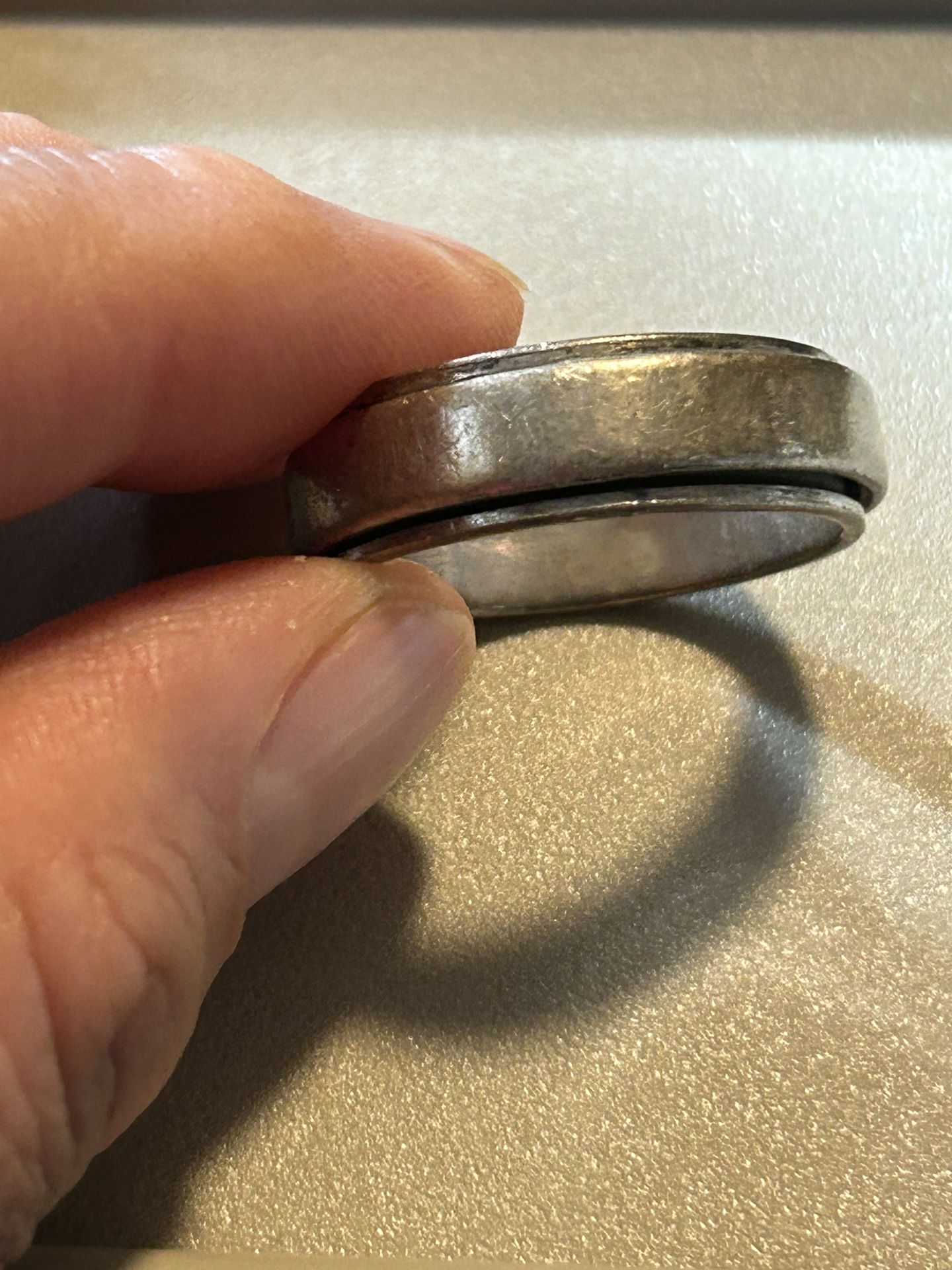 Sterling Silver Spinning Ring 