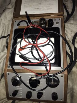 Vintage Rare ,Meter Tester (Works )