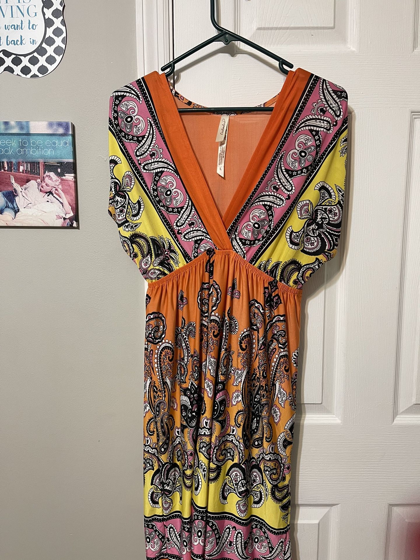 Cristina love Women Dress Size Large