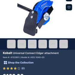 Kobalt Universal Edger Attachment