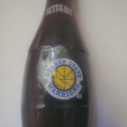 1986 Best Of The Bay Golden State Warriors Coca Cola Bottle
