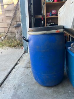 2pcs 35 Gallon HDPE Barrels 2pcs $70 OBO