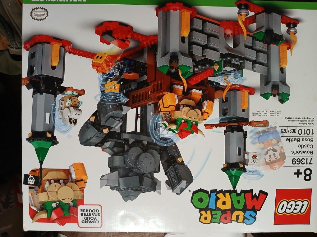 Super mario lego set