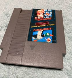 Super Mario Bros & Duck Hunt NES Cartridge