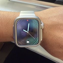 Apple Watch  iWatch  7 45 mm Titanium Like new Nike Edition Extra Bands Included!!!