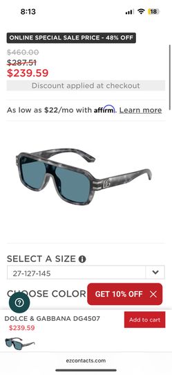 Men Dolce Gabbana Sunglasses