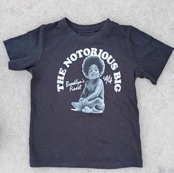 The Notorious BiG T-Shirt 4T Excellent Condition 