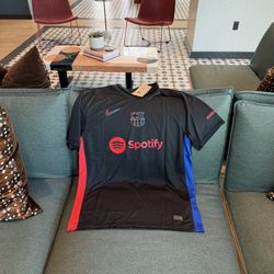 Nike FC Barcelona Lamine Yamal 19 Soccer Jersey size XXL