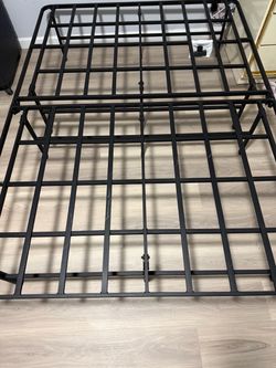Full size metal bed frame