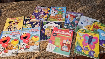 Used Children's Coloring Books