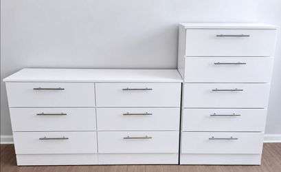 Dresser And Chest. Modern Stylish For Your Home! - Cómoda y Gavetero ¡ estilo Moderno Para Su Hogar!