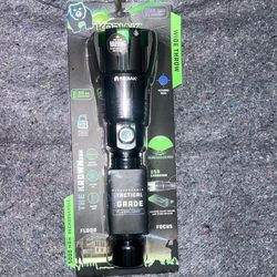 Kodiak 20,000 Lumens Flashlight & 5,000 MAH Rechargeable 