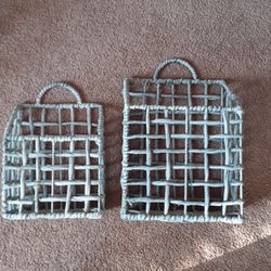 Various Baskets Bins Storage Decor