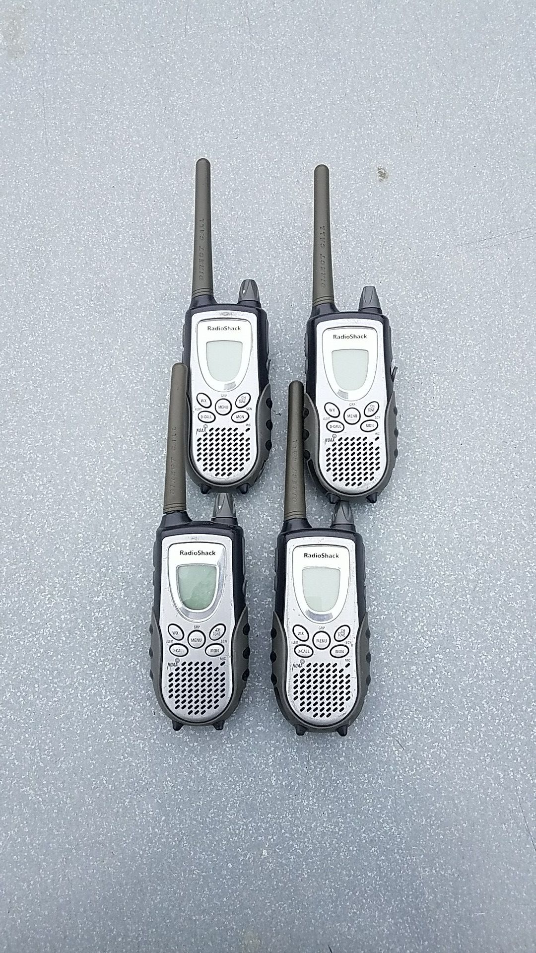 Radio shack model: 21-1936 GMRS/FRS radios