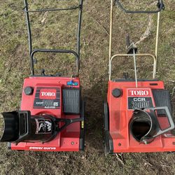 Toro Snowblowers 
