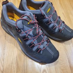 KEEN Utility Men's Detroit XT Low HeightSteel ToeMetatarsal Guard Work Shoe Size 16 Wide