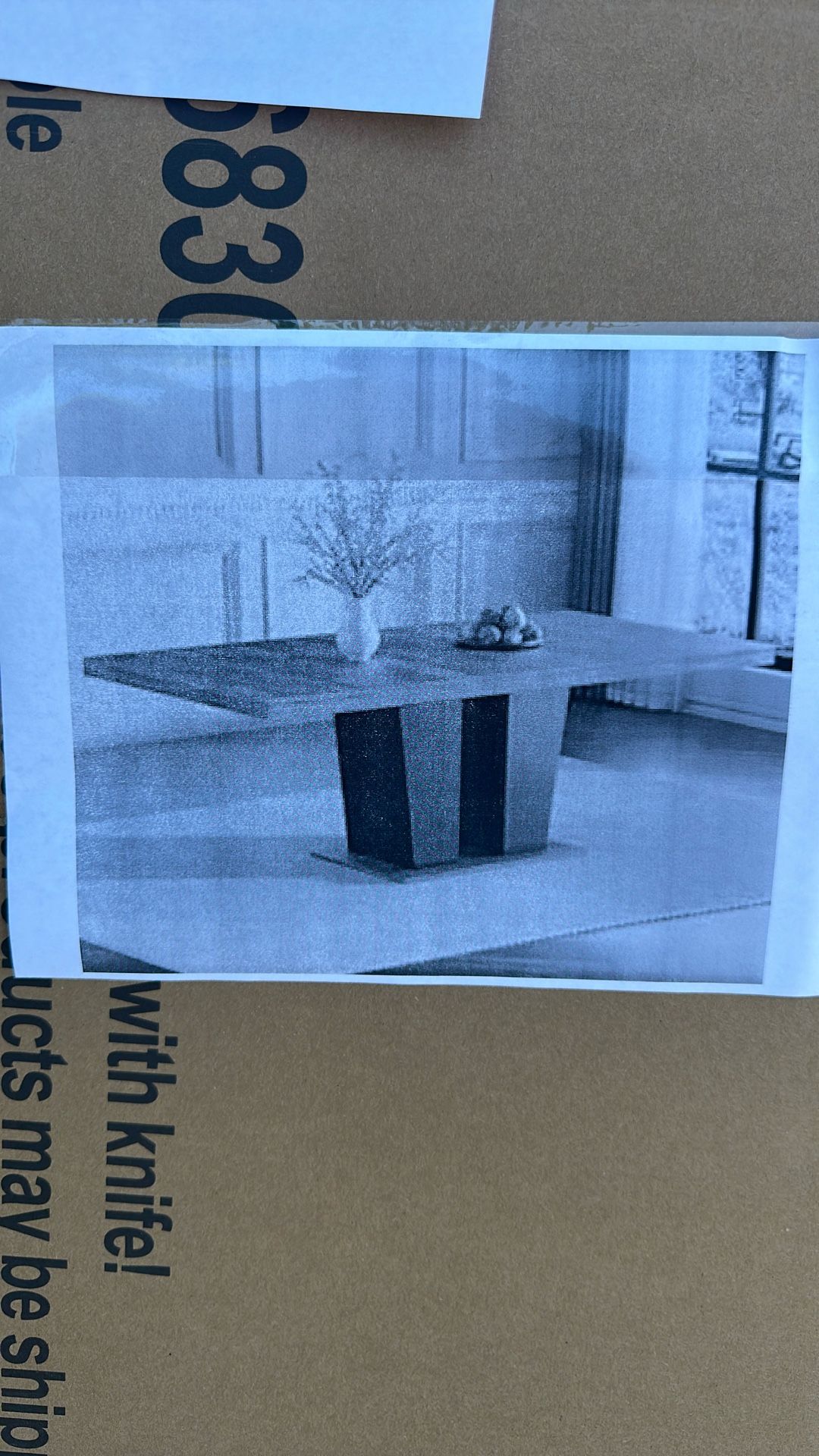 Brown Dining Table