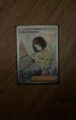 Erika’s Invitation Full Art Pokémon Card