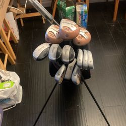 Golf Men’s RH TaylorMade w/Fairway Golf Stand Bag