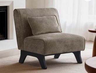 DARK BROWN CHAIR NEW/UNBOXED/NEVER USED