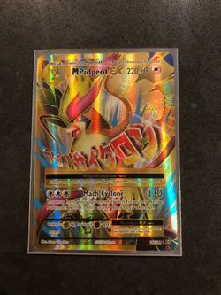 Pokemon Mega Pidgeot EX full art.