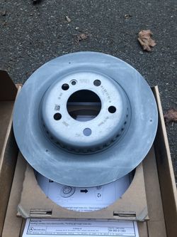 2016 Mercedes C class rear rotors w205