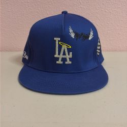Custom LA Dodgers Nipsey Hussle Hat