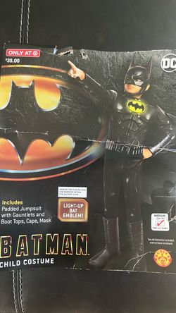 Batman Child Costume, Medium (7-8)