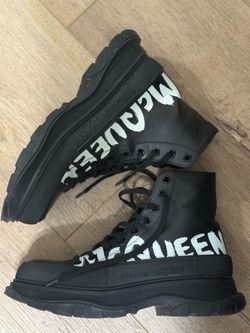 alexander mcqueen boots size 10 (eu 43)