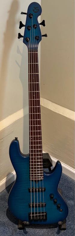 Custom Maruszczyk Elwood-L5 String Bass Like New (Light at 7lb!)