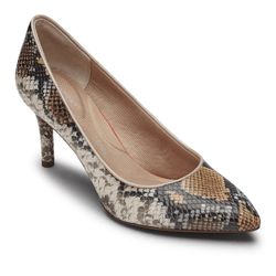Rockport Total Motion Snake Skin Leather Heels, New Size 7.5 $29.04obo