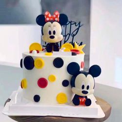 Baby Minnie And Mickey Cake Toppers