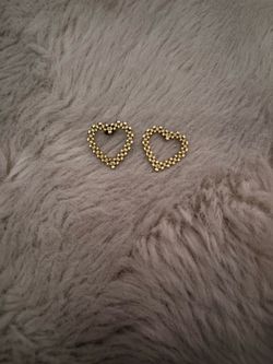 Rolex Heart Earrings