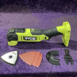 🧰🛠RYOBI ONE+ HP 18V Brushless Cordless Oscillating Multi-Tool w/Attachments!(Tool Only)-$65!🧰🛠
