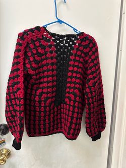 Custom Crochet  Cardigan size M