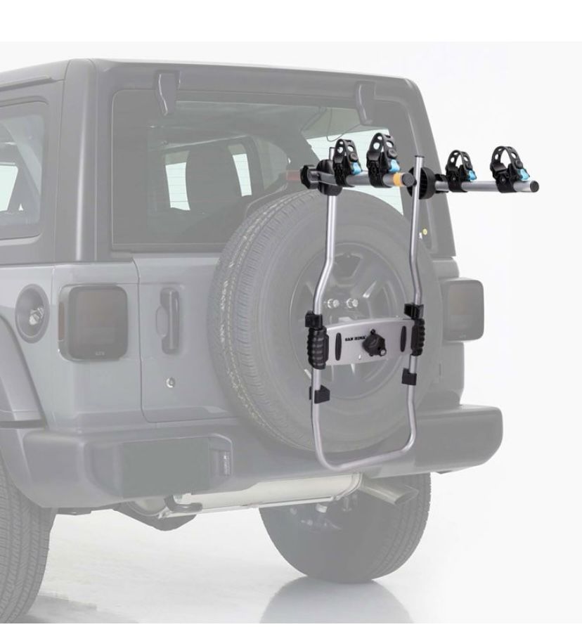 Spare Tire Mount Bike Rack