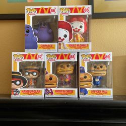 Mcdonalds Funko Pop Set