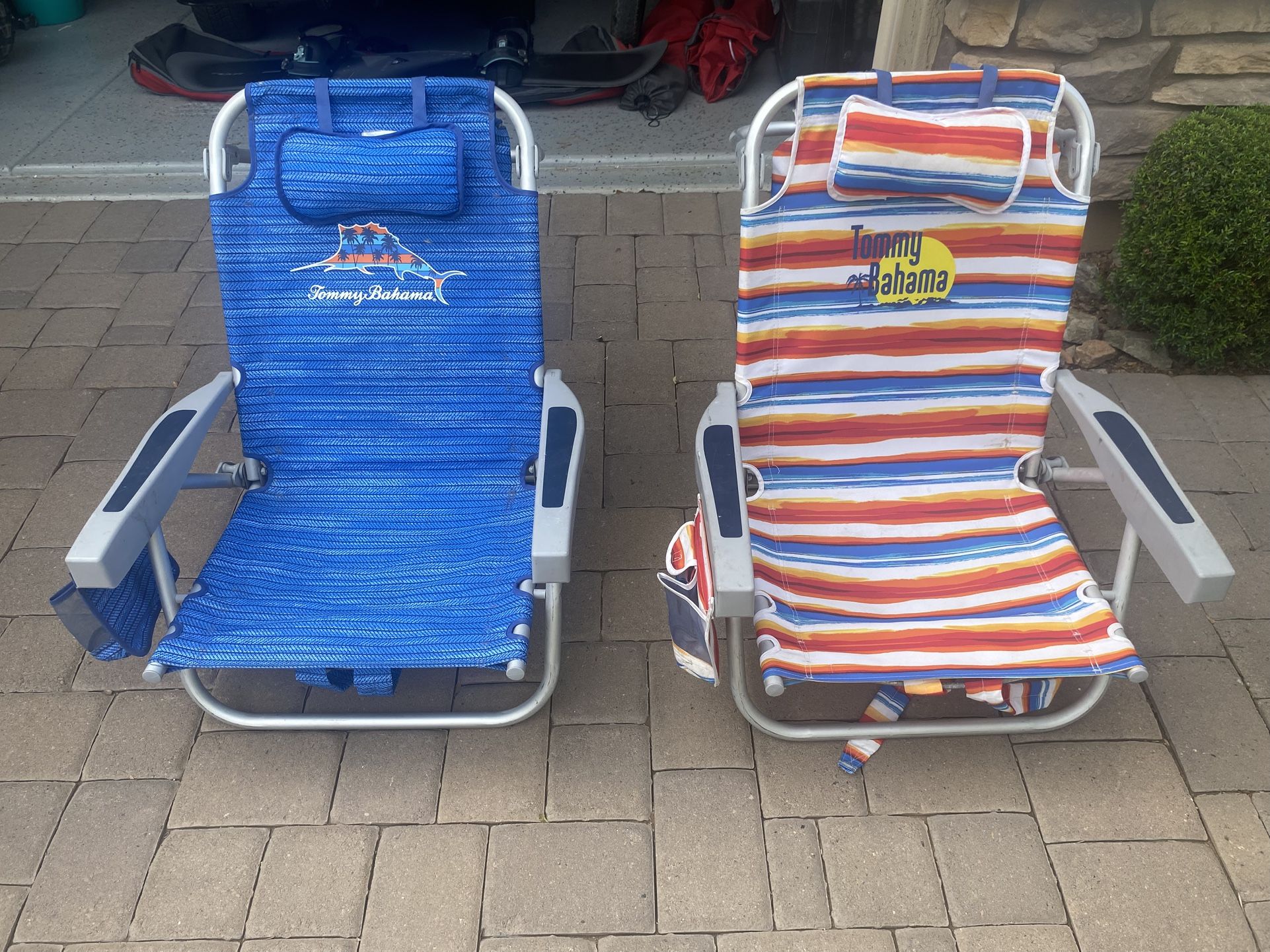 Pair of Tommy Bahama Beach Chairs