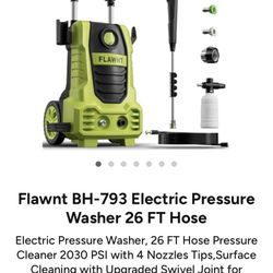 Electric Pressure Washer – 2030 PSI
